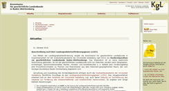 Desktop Screenshot of kgl-bw.de