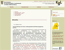 Tablet Screenshot of kgl-bw.de